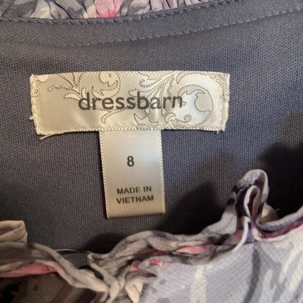 DRESS BARN RUFFLED DRESS - Picture 3 of 8